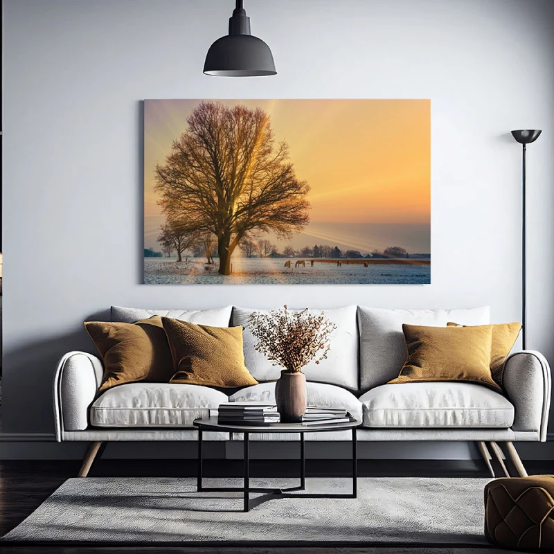 Stralucirea Zorilor - Tablou peisaj