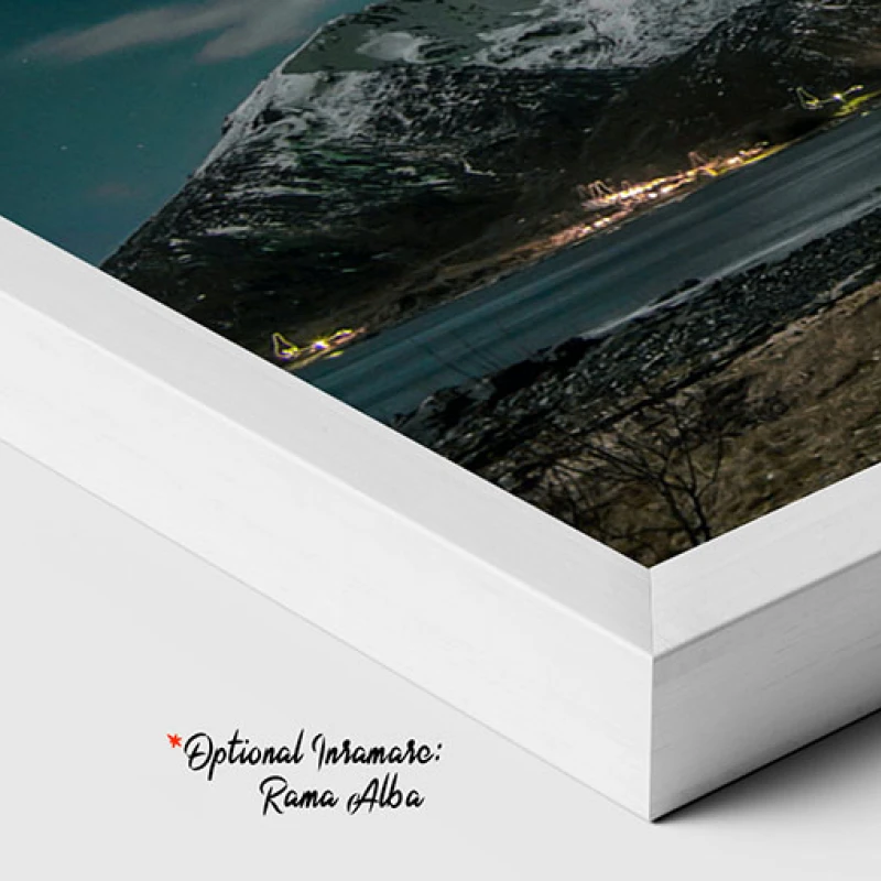 Aurora Verde - Tablou peisaj