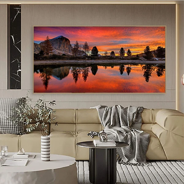 Fascinația Luminii - Tablou peisaj