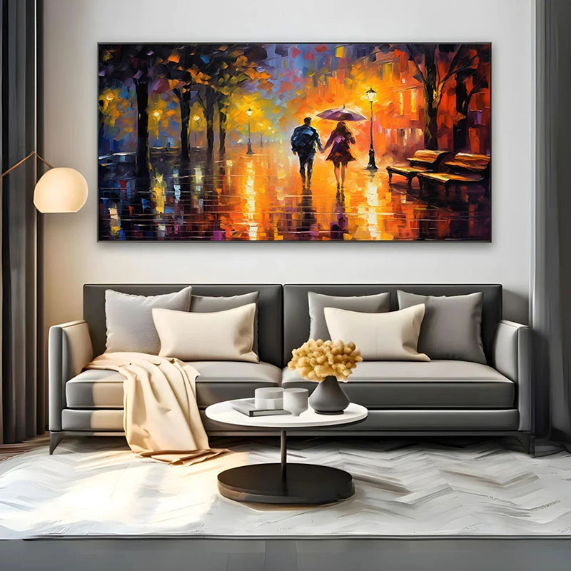 Întâlnire cu Orange - Tablou peisaj Întâlnire cu Orange - Tablou peisaj