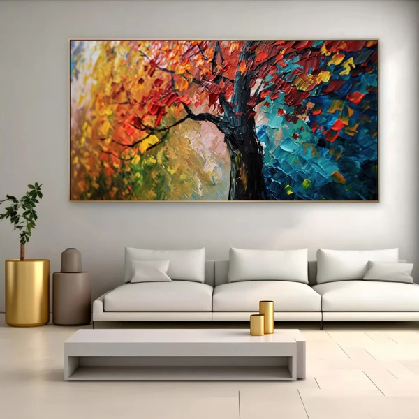 Arborele Fericirii - Tablou peisaj