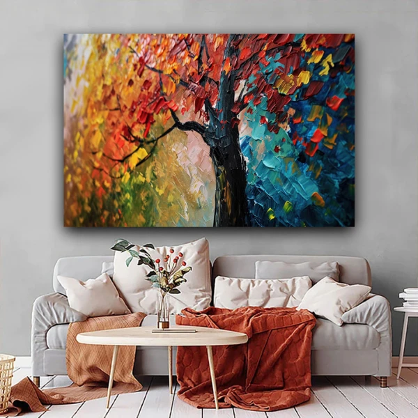 Arborele Fericirii - Tablou peisaj