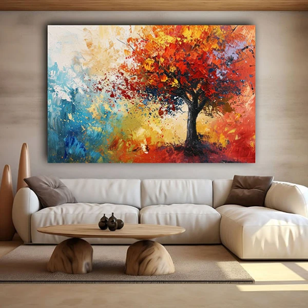 Copacul Pasiunii - Tablou peisaj