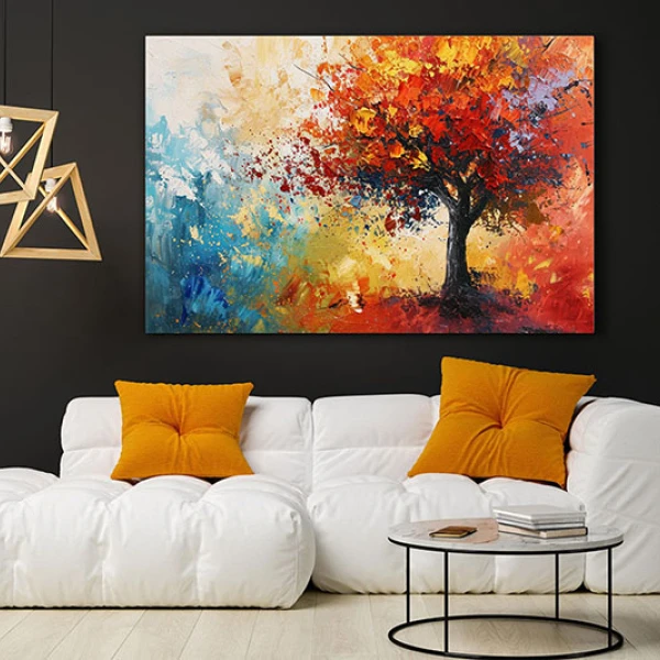 Copacul Pasiunii - Tablou peisaj