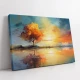 Seară Mediteraneană - Tablou peisaj