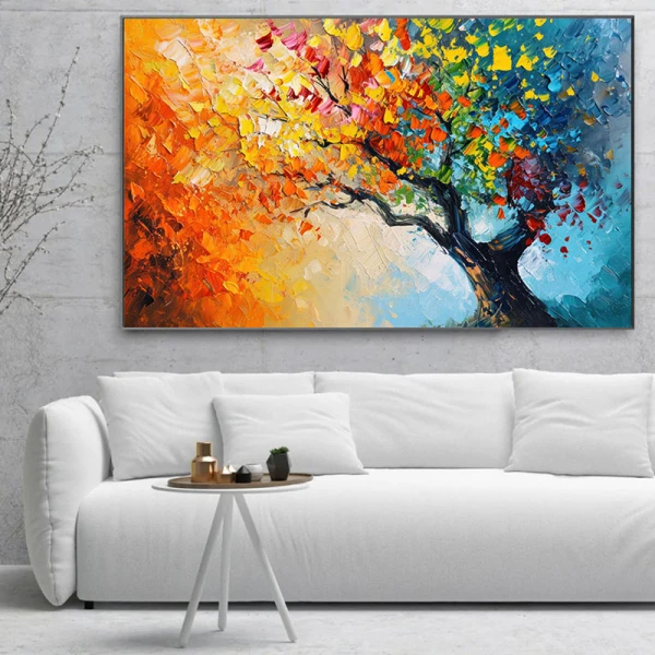 Frunze de Toamnă - Tablou peisaj