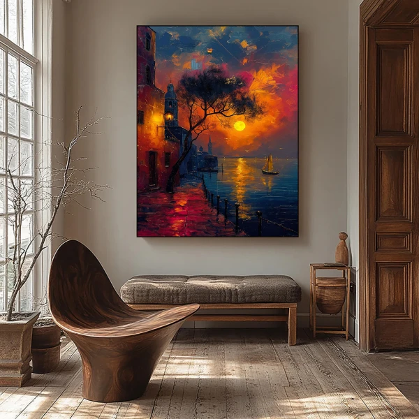 Povestea unei Seri - Tablou peisaj