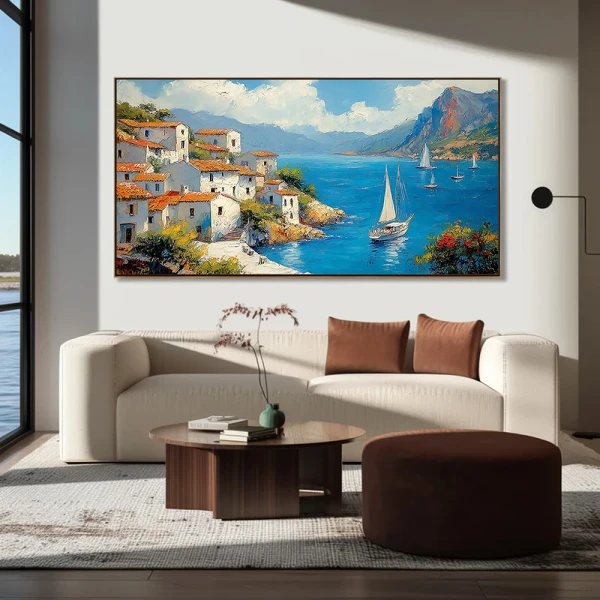 Evadare la Mare - Tablou peisaj