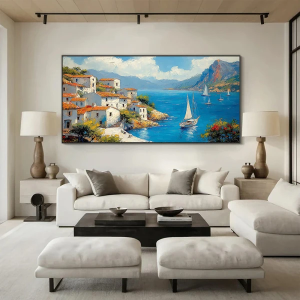 Evadare la Mare - Tablou peisaj