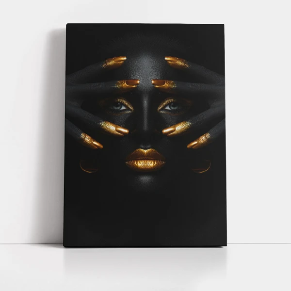 Golden black beauty #01 - Tablou urban