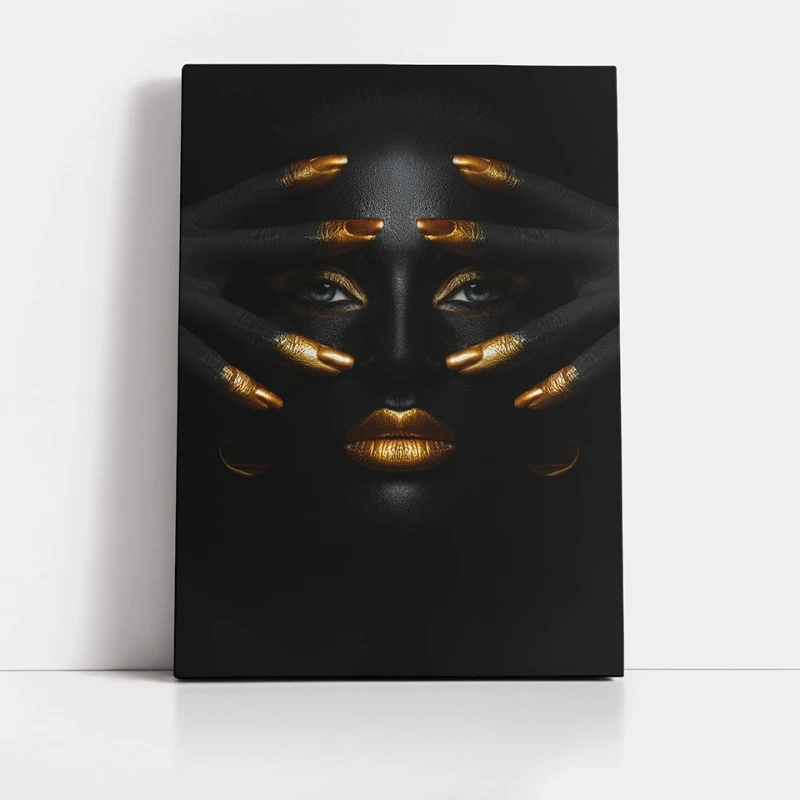 Golden black beauty #01 - Tablou urban