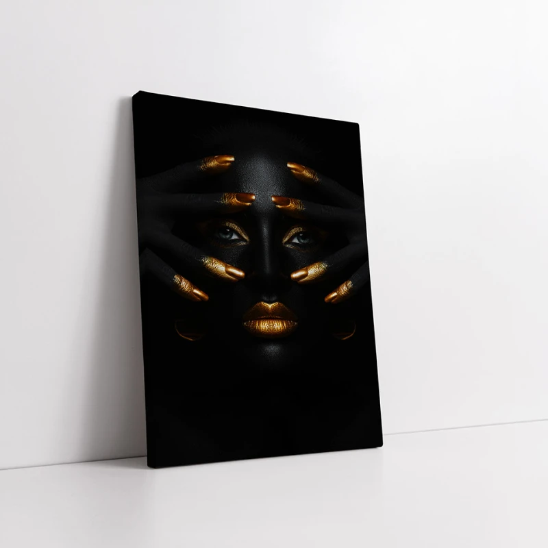 Golden black beauty #01 - Tablou urban