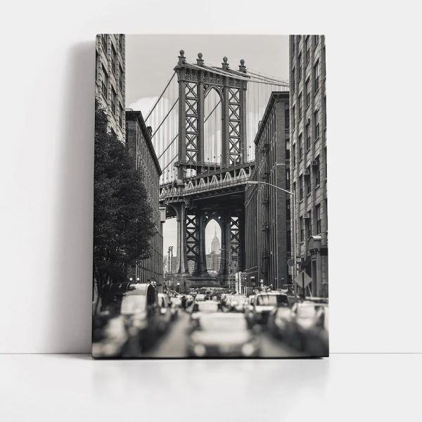 Podul Manhattan - Tablou urban