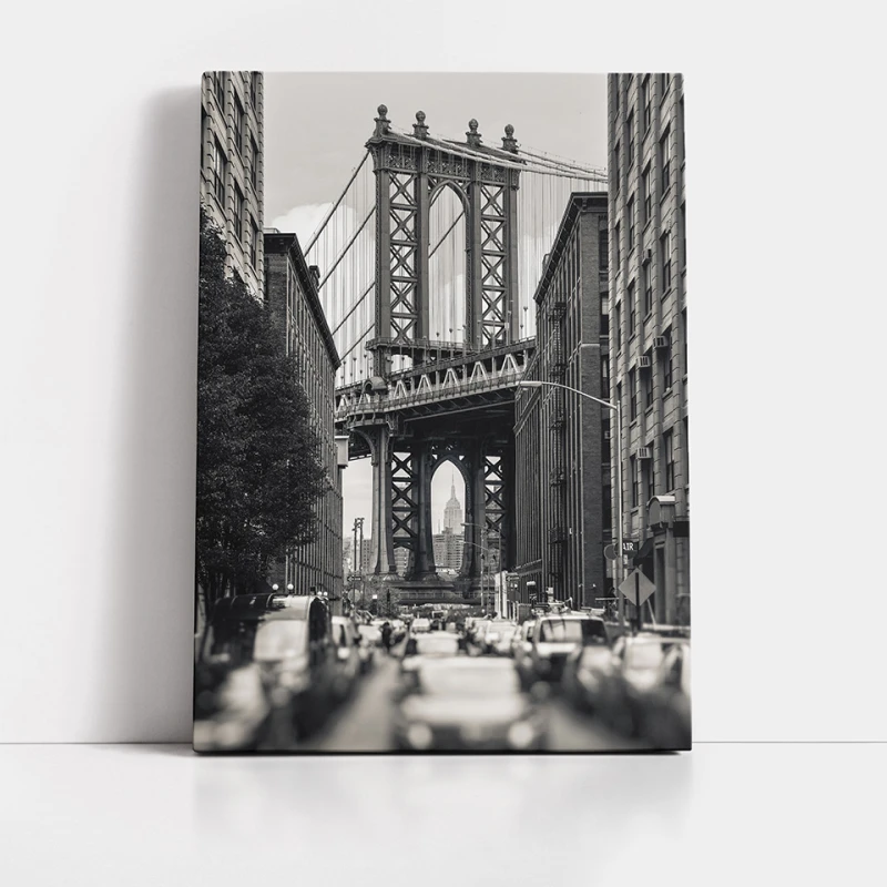 Podul Manhattan - Tablou urban