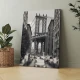 Podul Manhattan - Tablou urban