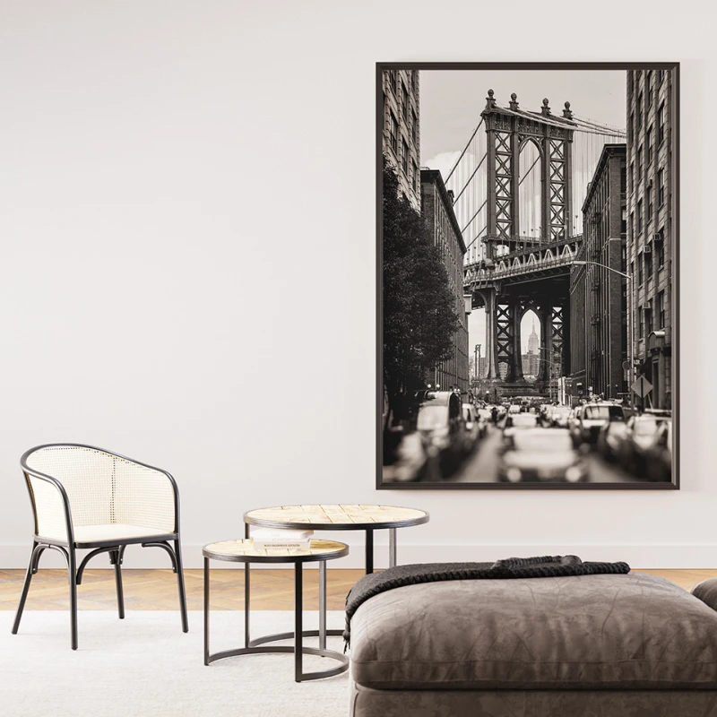 Podul Manhattan - Tablou urban