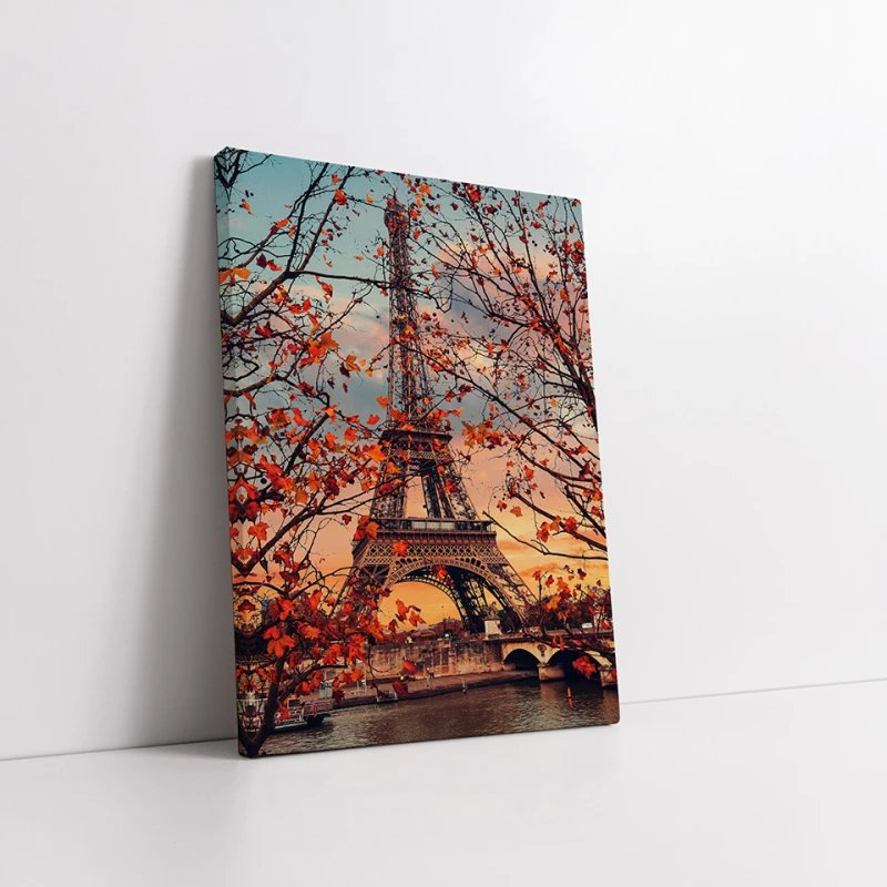 Inserat la Turnul Eiffel - Tablou urban