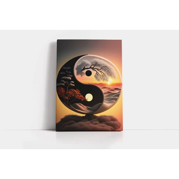 Yin si Yang - Tablou urban