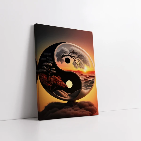 Yin si Yang - Tablou urban