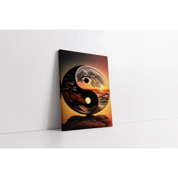 Yin si Yang - Tablou urban