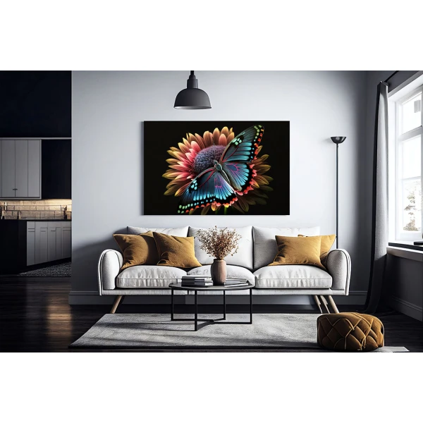 Zbor deasupra Daliilor - Tablou urban