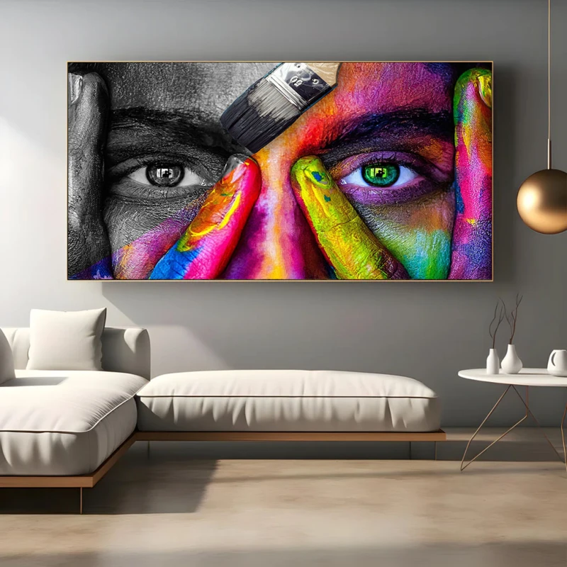 Culorile Emoțiilor - Tablou urban