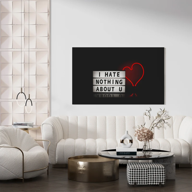 I Hate Nothing - Tablou urban I Hate Nothing - Tablou urban