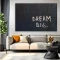 Dream Big - Tablou urban