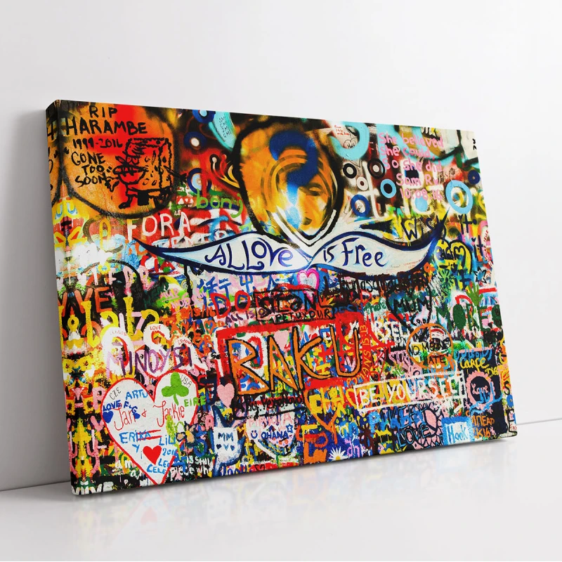 Love is Free - Tablou urban 