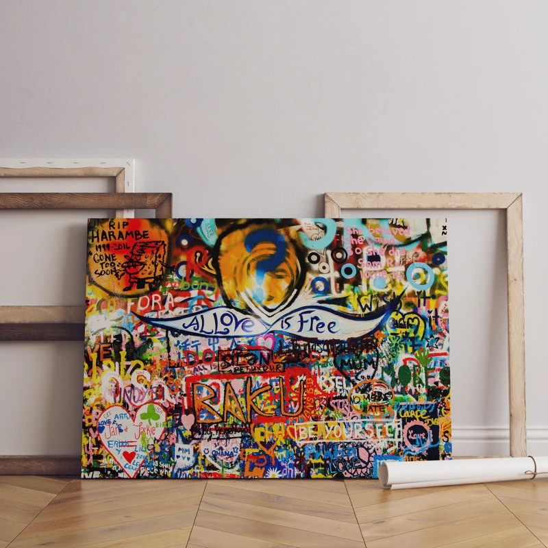 Love is Free - Tablou urban 