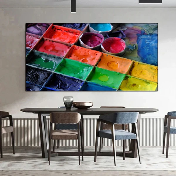 Așteptând Atingerea Panzei - Tablou urban