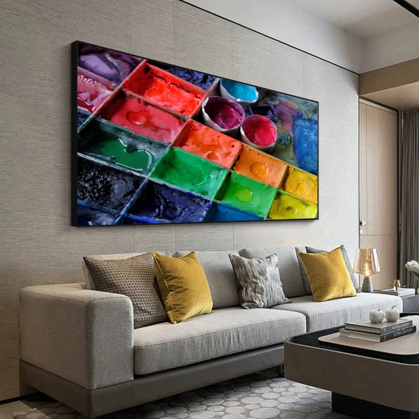 Așteptând Atingerea Panzei - Tablou urban