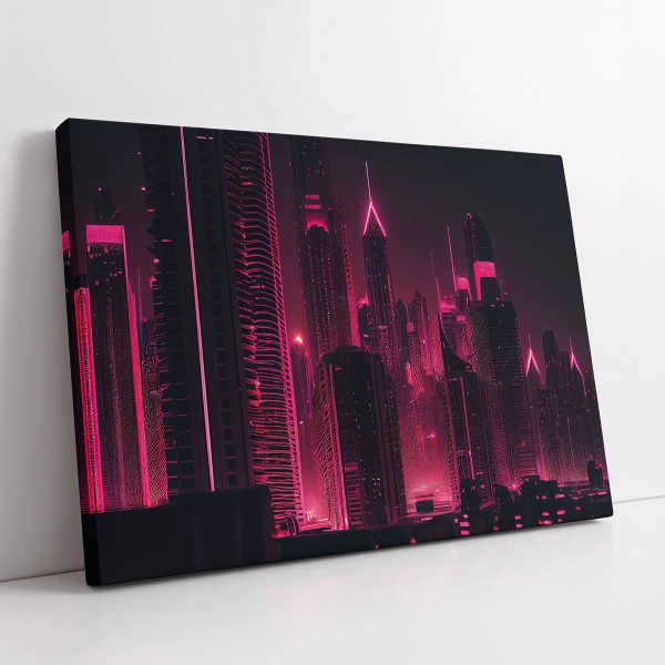 Spectacolul în Violet - Tablou urban 