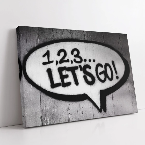 Let's Go - Tablou urban 