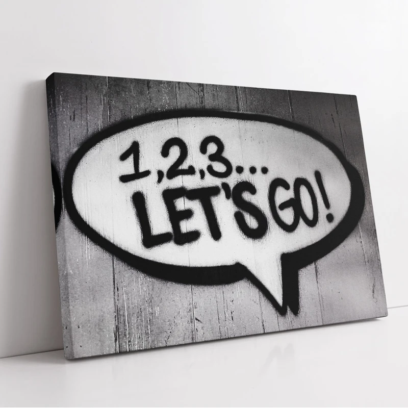 Let's Go - Tablou urban Let's Go - Tablou urban