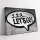 Let's Go - Tablou urban Let's Go - Tablou urban