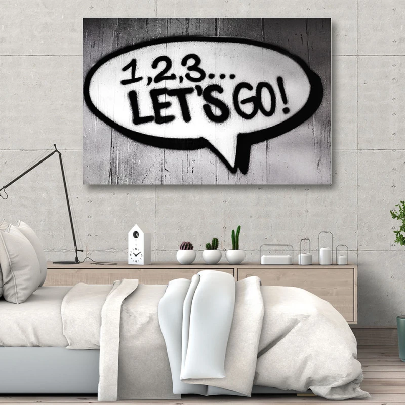 Let's Go - Tablou urban Let's Go - Tablou urban