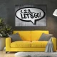 Let's Go - Tablou urban Let's Go - Tablou urban