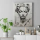 Studiu cu Chip de Femeie I - Tablou urban 