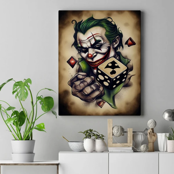 Gambling Joker - Tablou urban Gambling Joker - Tablou urban