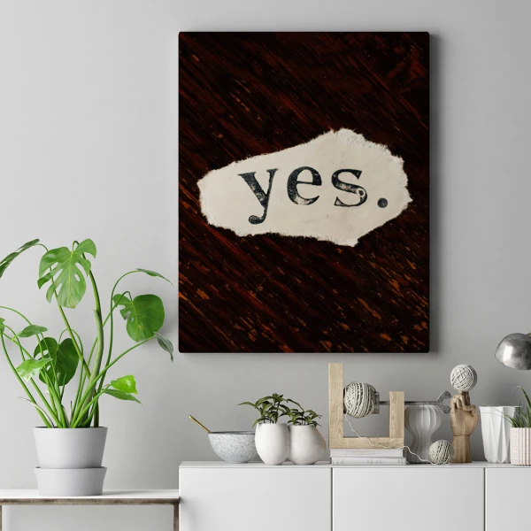 Yes - Tablou urban 