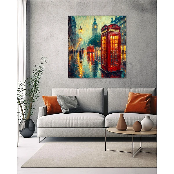 Ploaia Londoneză - Tablou urban