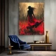 Lady in Red - Tablou urban Lady in Red - Tablou urban