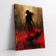 Lady in Red - Tablou urban Lady in Red - Tablou urban