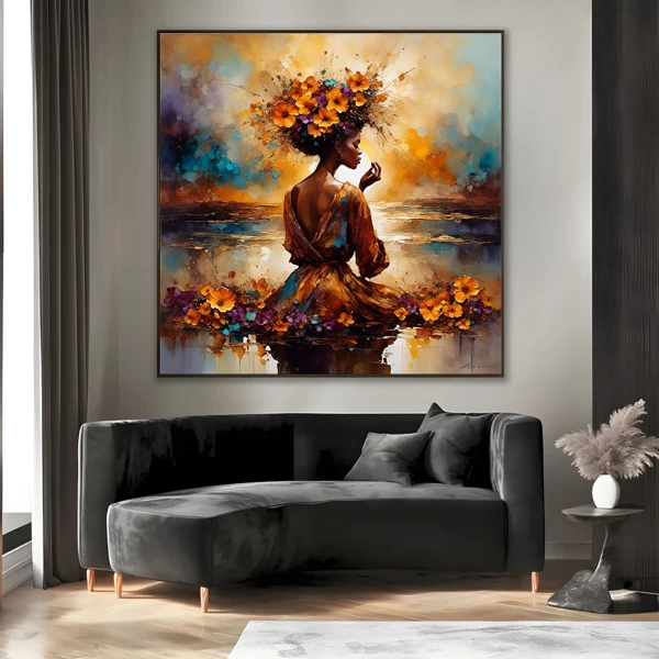 Nubian Grace - Tablou urban