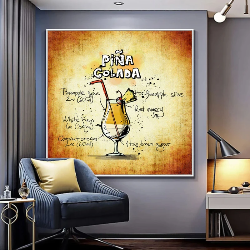 Pina Colada - Tablou urban