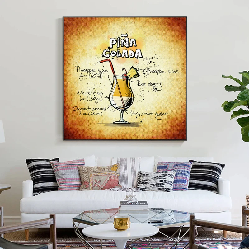 Pina Colada - Tablou urban