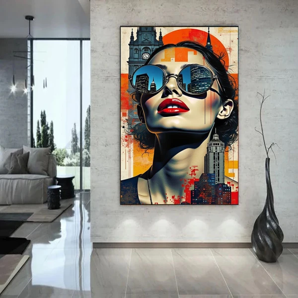 Modern Queen - Tablou urban Modern Queen - Tablou urban