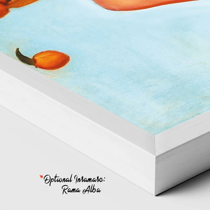 Tablou Vintage Elegant - Scara către Delicii, tablou canvas inspirat din afișele grafice vintage Tablou Vintage Elegant - Scara către Delicii, tablou canvas inspirat din afișele grafice vintage