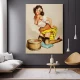 Tablou canvas carnaval retro – Concurs la bâlci, afiș vintage entertainment Tablou canvas carnaval retro – Concurs la bâlci, afiș vintage entertainment
